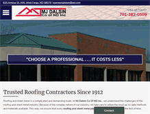 Tablet Screenshot of mjdalsin.com